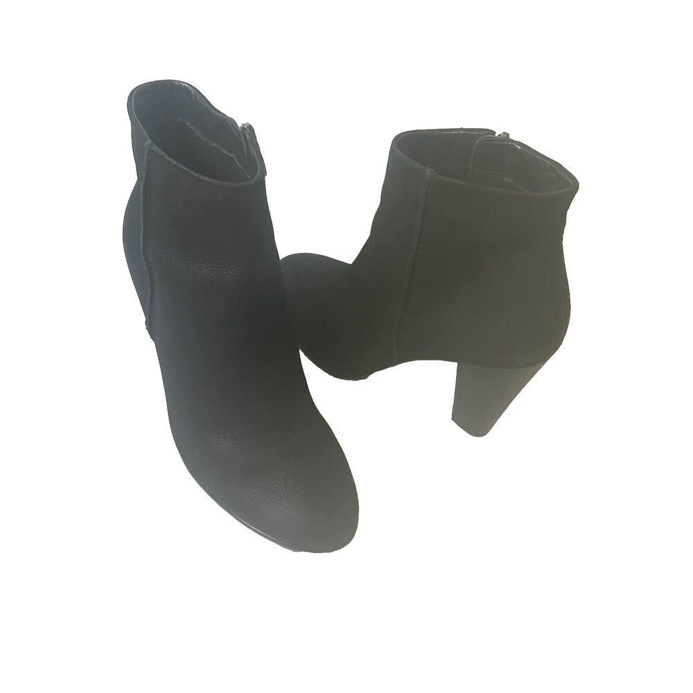 Ecco Black Heeled Boots